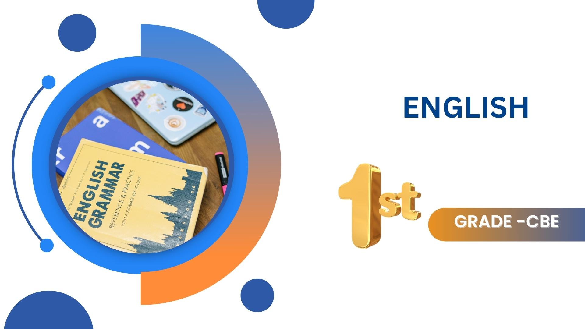 ENGLISH GRADE 1 CBE